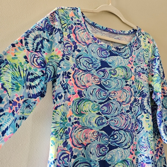 Lilly Pulitzer Preston Multi Ocean Commotion Mini Dress Size Medium. - Picture 11 of 15